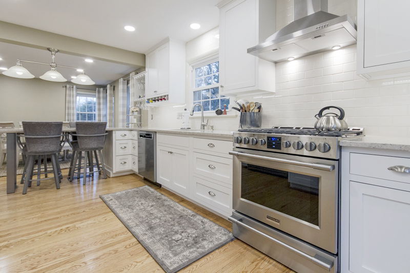 remodeled kitchen