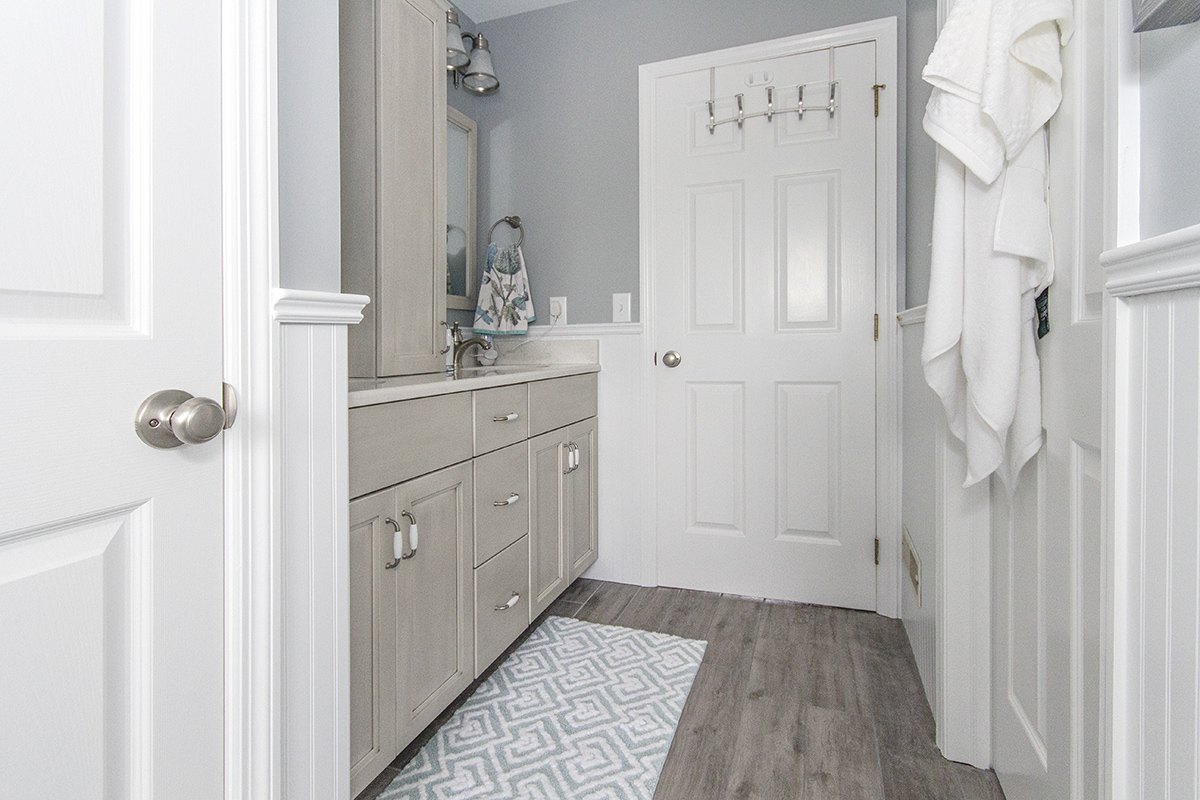 Bathroom remodel project.