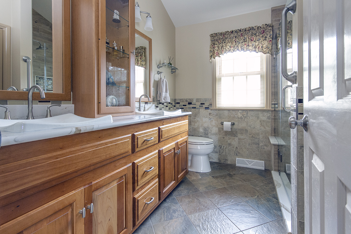 Bathroom remodel.