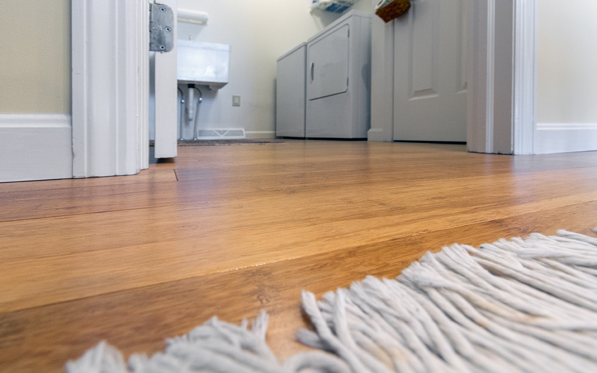 Laundry room.