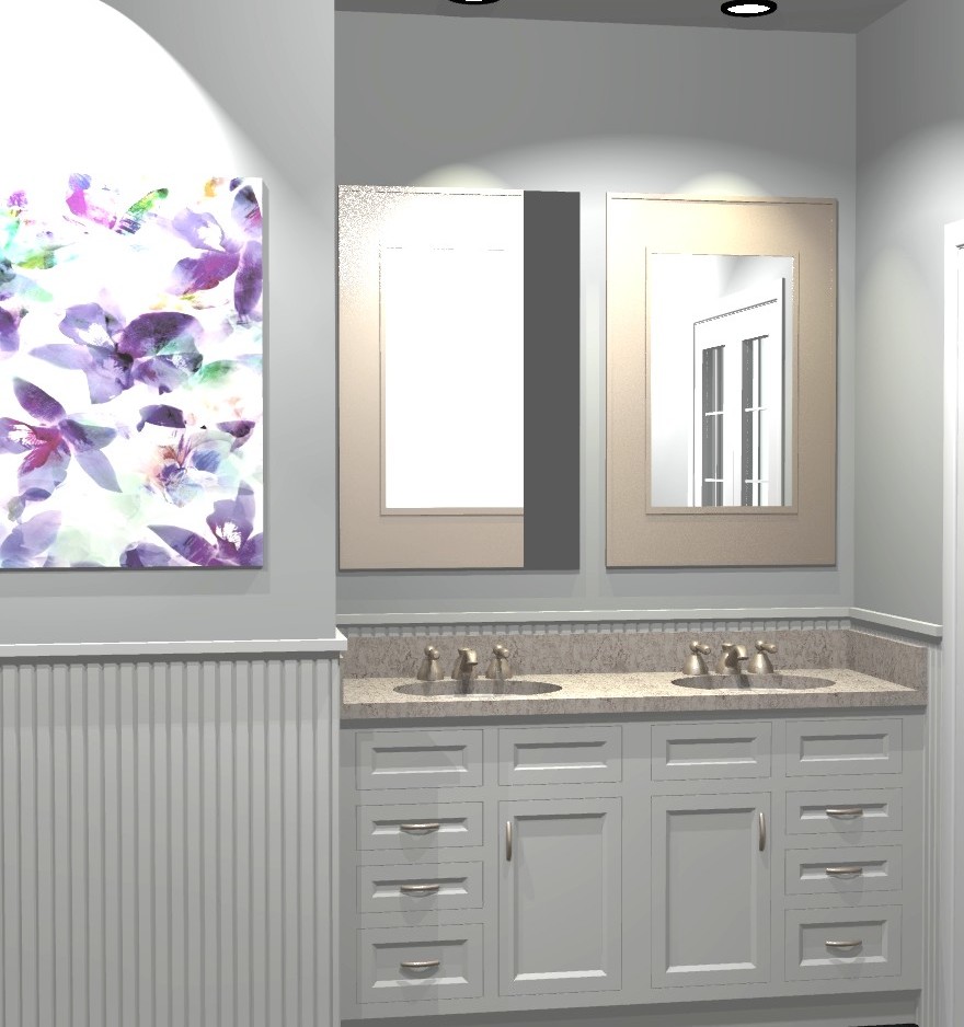 Bathroom remodel project.