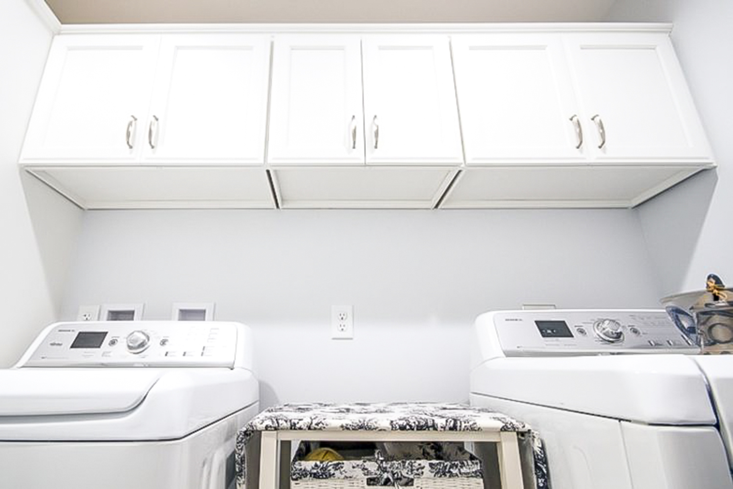 A laundry room.