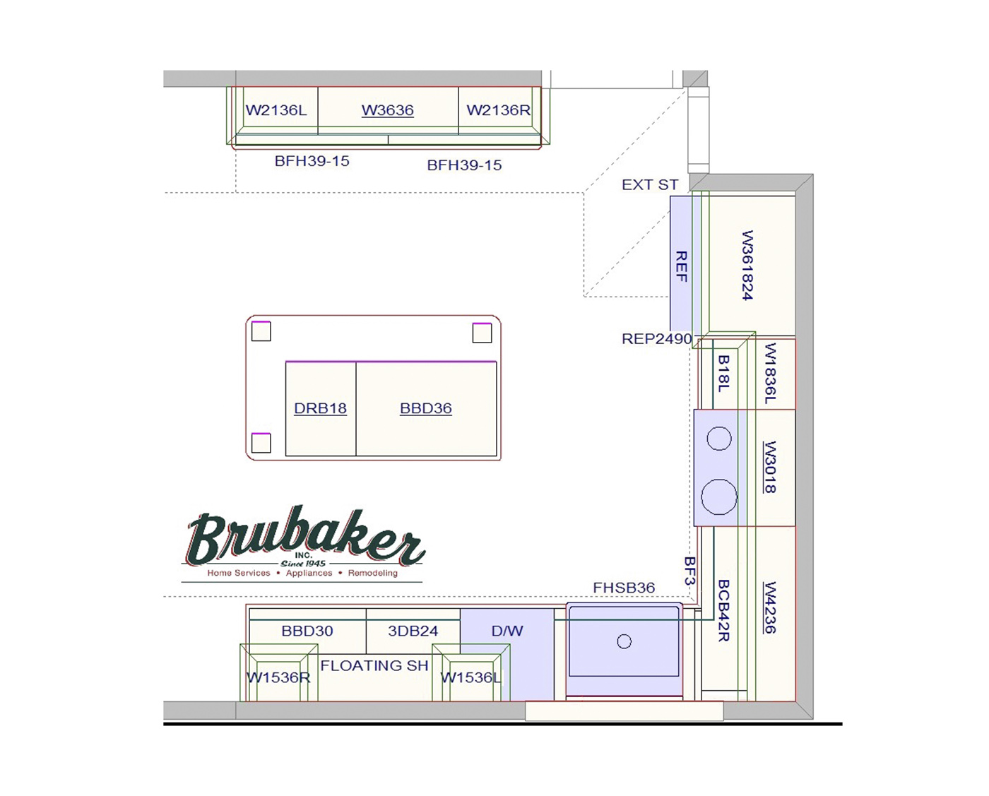 A floor plan.