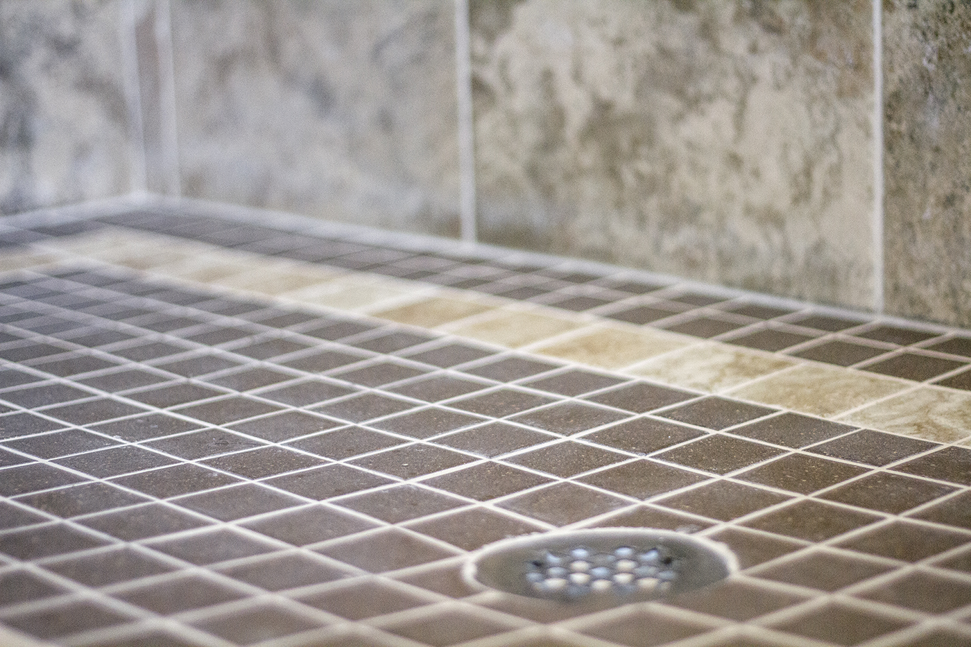 A shower floor.