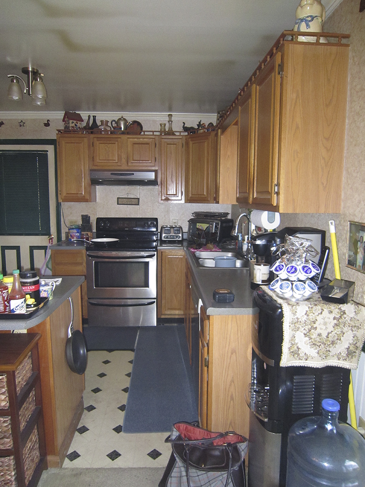 A kitchen.