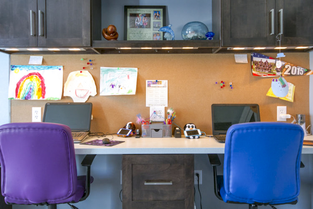 Homework Station & Playroom