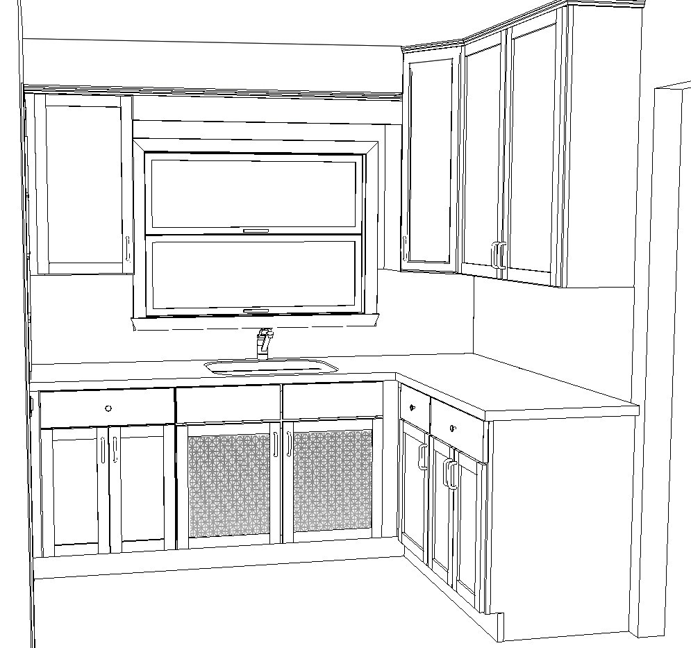 Clean & Basic Kitchen Remodel